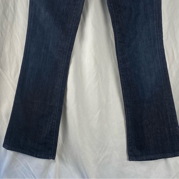 Citizens of Humanity By Jerome Dahan Dita Jeans Petite Bootcut Size 24 Blue Wash - Picture 9 of 16
